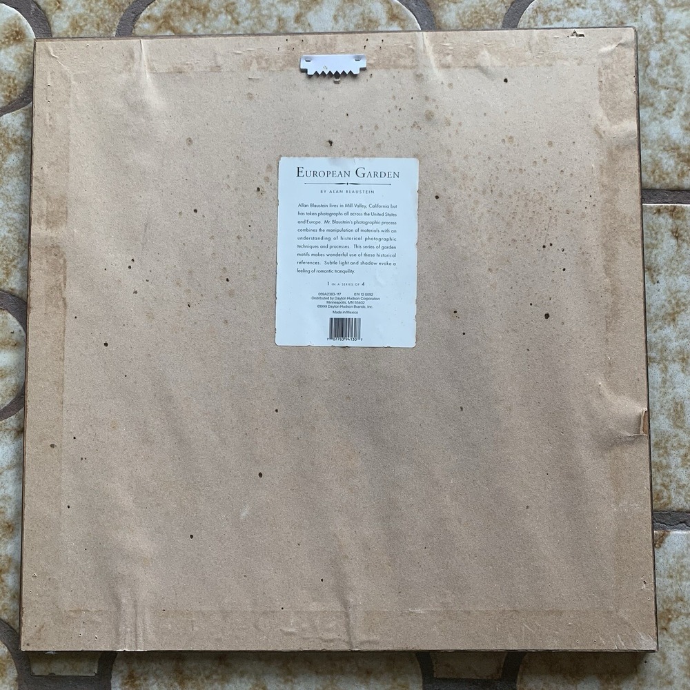 Framed Picture Orto Botanico Romantic Gardens in Siena Italy by Allan Blaustein - Picture 6 of 10